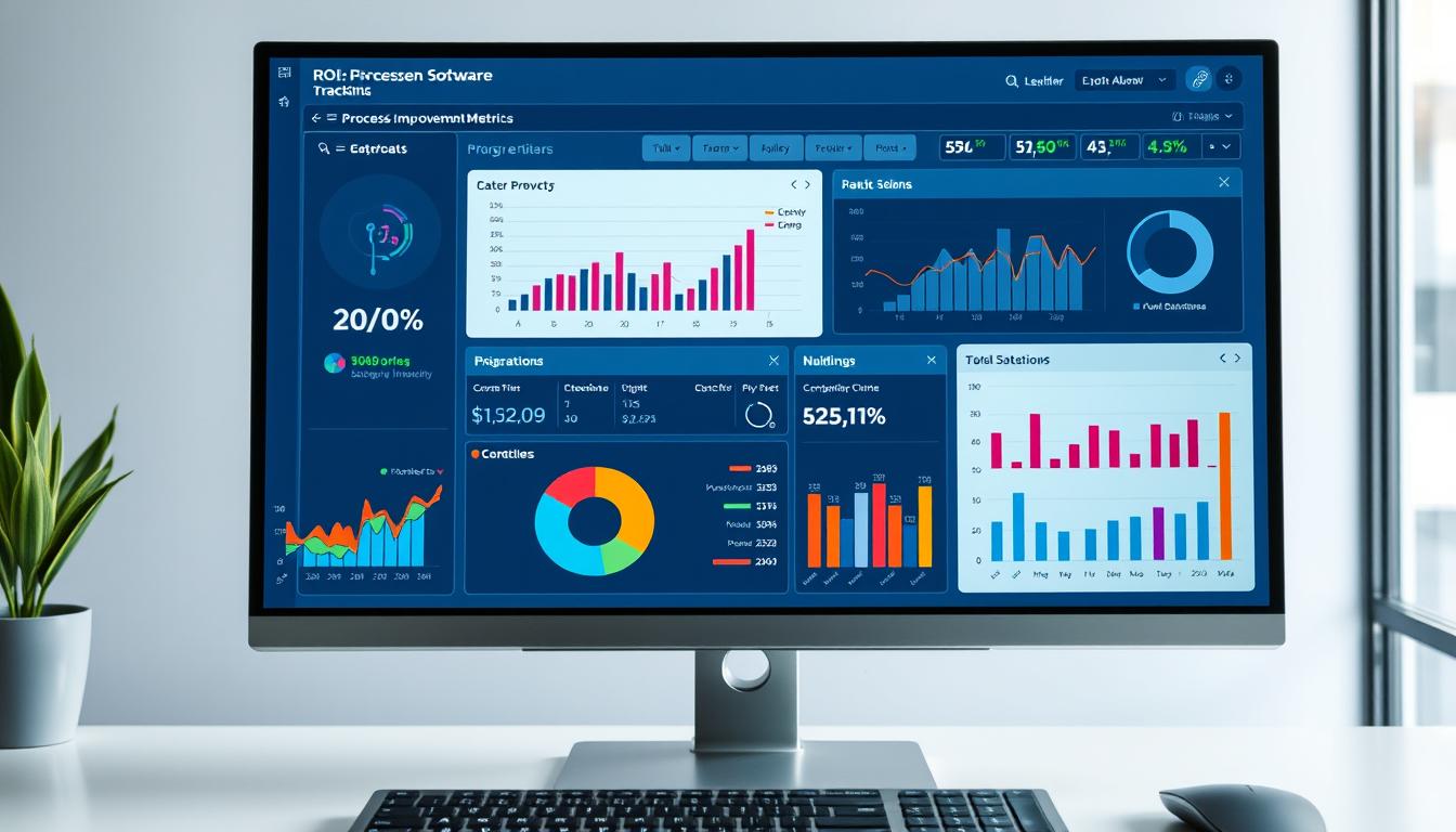 How do you calculate ROI for process improvement