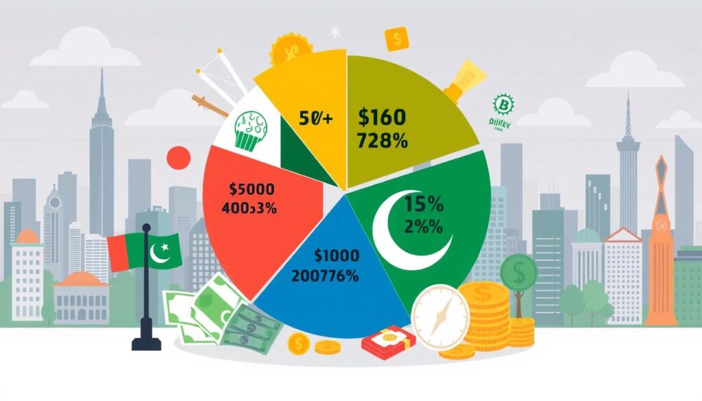 Tax rate on dividend income in Pakistan