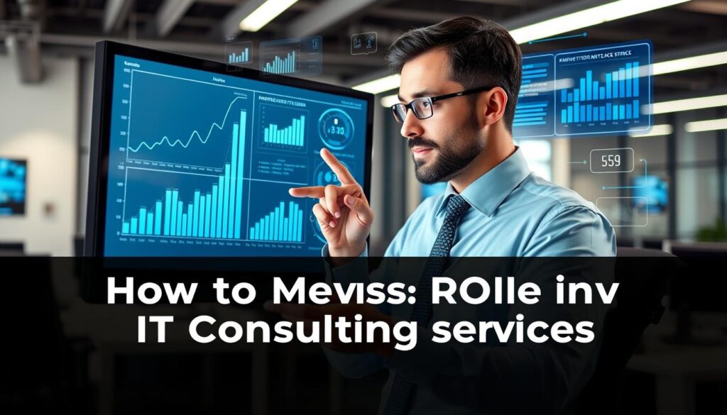 How can businesses measure the ROI of IT consulting services