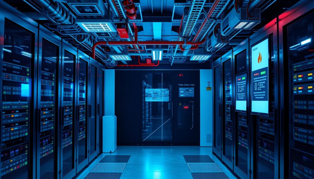 IDCW guidelines for data center fire safety systems